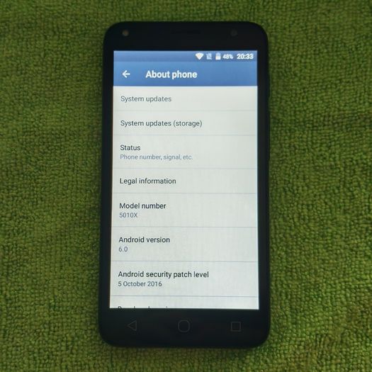 Alcatel Pixi 4 (5) 4GB Black Tesco Mobile Locked