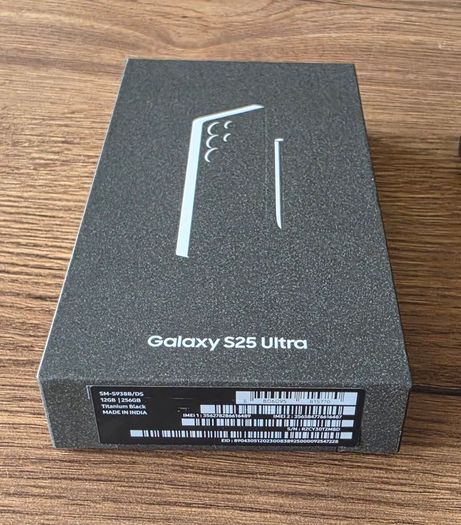 Samsung S25 Ultra Titanium Black