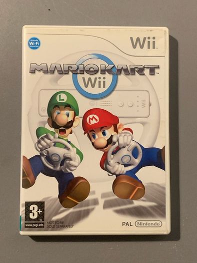 Mario Kart + Wheel Nintendo Wii