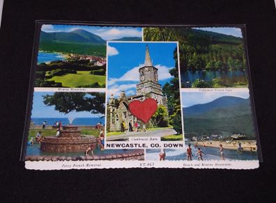 Northern Ireland Postcard : Newcastle Co. Down , Multi-view