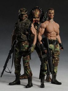Hot Toys Predator (MMS90), Dutch (MMS72) & Billy (MMS73) Set