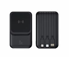 Powerbank Magsafe 10000 mAh 4-in-1 wireless + 3 built-in cables, NEW
