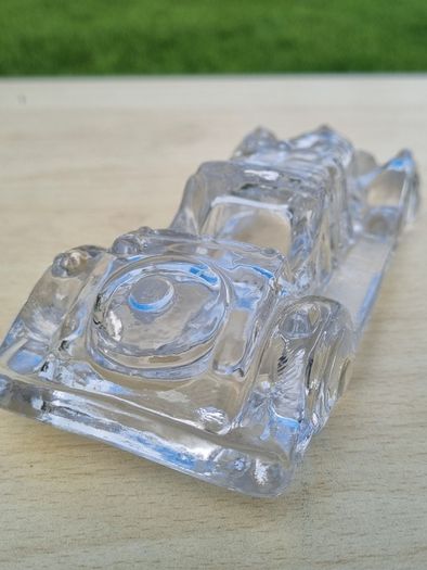 Vintage glass model Mercedes SSK
