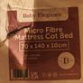 Baby Elegance Cot Bed Micro Pocket Spring Mattress 140 x 70cm Image 2