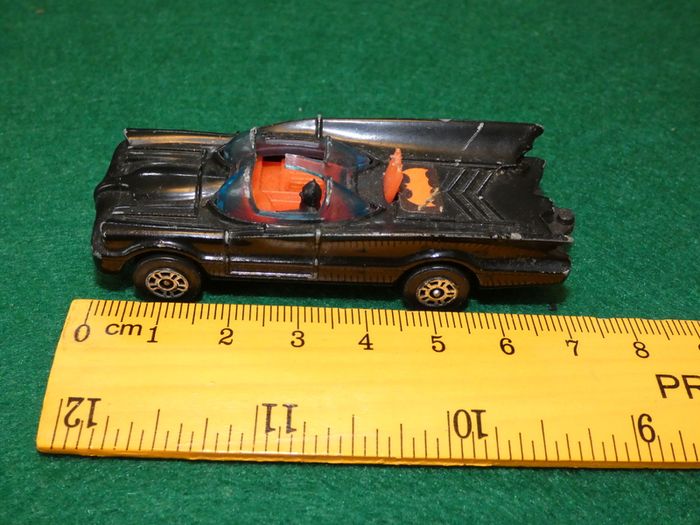 Corgi Juniors Batmobile 1976 Made In Uk Play Worn