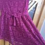 Dress girls burgundy size 6 years Image 4
