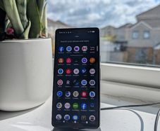 Google Pixel 7 with Spigen Tough Armor Case