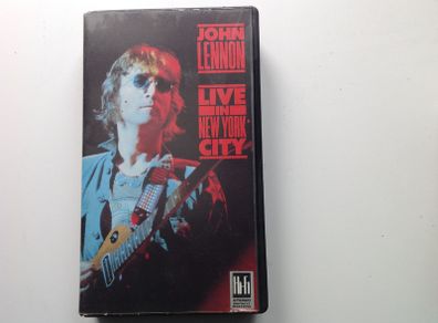 VHS. John Lennon--Live in New York City