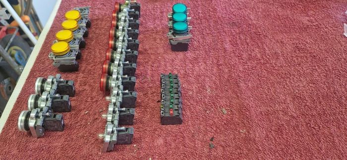 Panel Switch and 24 V Indicator lamps.