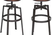 Set of 2 Bar Stools industrial - Free Delivery Nationwide