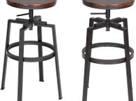 main image for ad Set of 2 Bar Stools industrial - Free Delivery Nationwide