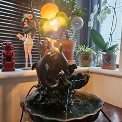 Table lamp fountain