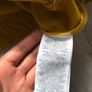 Nike Harrington Jacket Full Zip Mustard Yellow Fleece 3XL Image 8