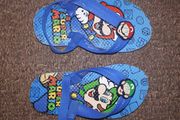 Super Mario Flip Flops Toddlers