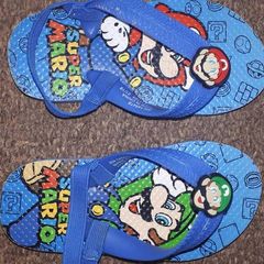 Super Mario Flip Flops Toddlers
