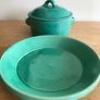 Turquoise Casserole Pot Image 4