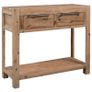 Console Table 82x33x73 cm Solid Acacia Wood Image 2