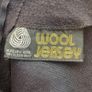 VINTAGE 1960s designer Polly Peck mod wool maxi dress M 10 12 Made in England Image 7