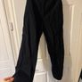 Massimo Dutti black trousers with darts size 10 Image 2