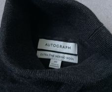 Marks and Spencer's charcoal grey jumper Merino wool