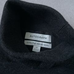 Marks and Spencer's charcoal grey jumper Merino wool
