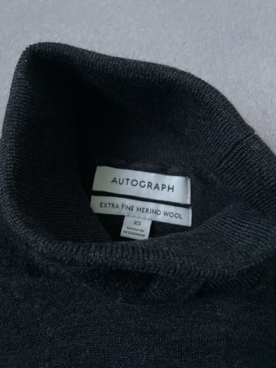 Marks and Spencer's charcoal grey jumper Merino wool