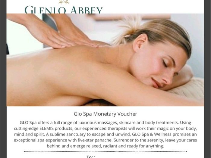 100euro Voucher for Glenlo Abbey Spa