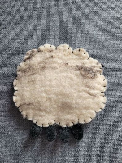 Nepal Handmade Sheep Coin Purse - 6"