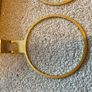 Brass Wall Plant Hanger - 2 different sizes Priced Individually Image 3