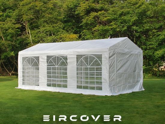 Standard Marquee 3 x 6 PE cover (10' - 20') White