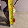 Rare find  Stunning magenta pink Limoges courting couple jug Image 9