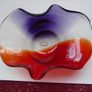 Coloured glass bowl, Home decor, Glass bowl, Image 4