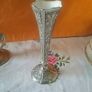 EPNS Bud Vase + Two Candle Holders Image 3