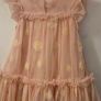 Designer Angel's Face Pink Daisy Tulle Ruffle Dress Girl 4-5 Image 2