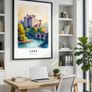 Cork Wall Art print, Travel Art Poster Image 9