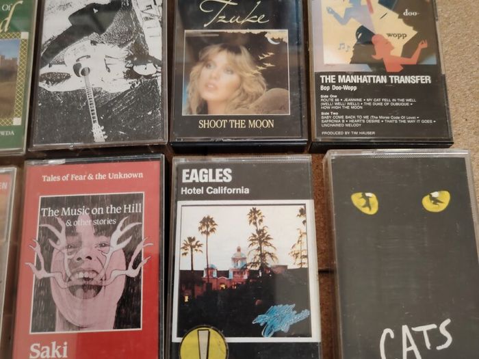 Ultimate Vintage Cassette Tape Collection - 28 Albums (70s/80s/90s Rock, Pop, Reggae & Rare Tapes)