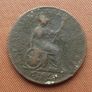1826 Great Britain George IV. Half Penny Image 2