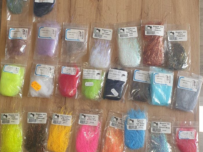 fly tying materials and equipment