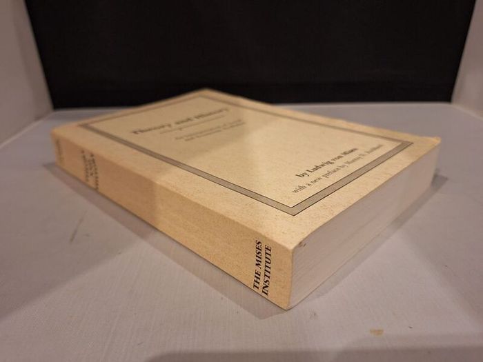 SALE!  THEORY AND HISTORY - An Interpretation of Social and Economic Evolution by Ludwig von Mises