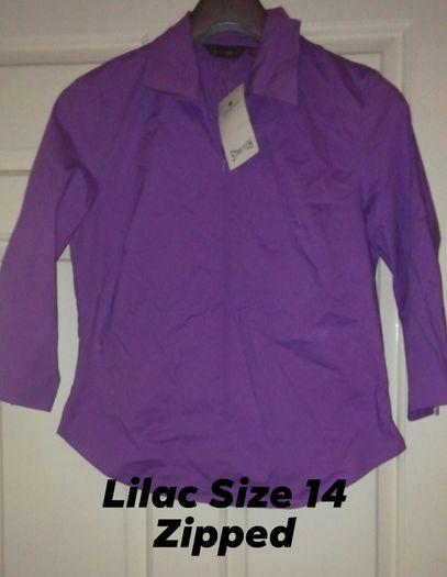 Lilac Blouse Shirt