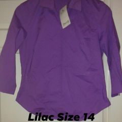 Lilac Blouse Shirt