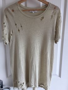 100% Linen Tee shirt by IRO Size 10