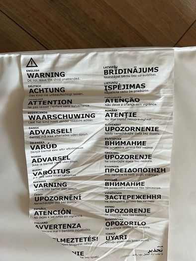 Ikea Vadra Changing Mat (Including 6 covers)