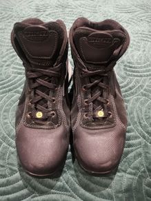 ESD men's steel toed boots black work wear size 41
