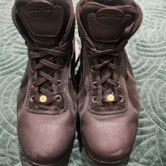 ESD men's steel toed boots black work wear size 41
