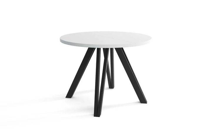 Marco Modern Extendable Round Dining Table 100-140