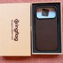 Genuine leather case Apple iPhone 17 pro max - Mint Image 3