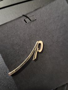 Vintage 12 KGF gold tie clip