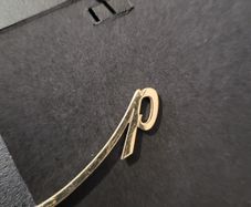 Vintage 12 KGF gold tie clip