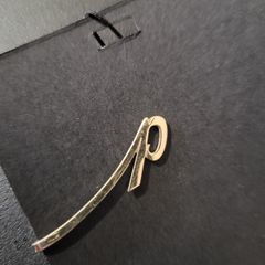 Vintage 12 KGF gold tie clip